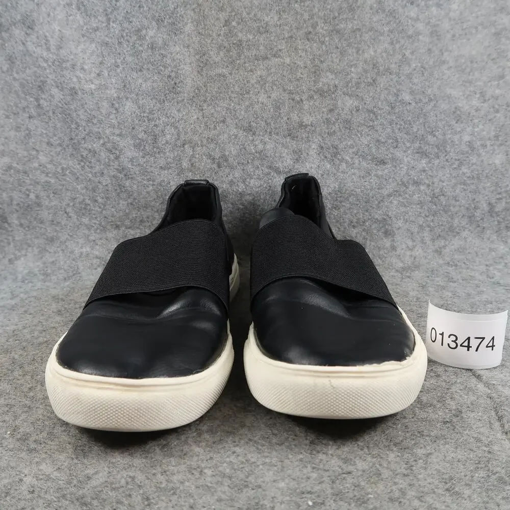 A New Day Shoes Womens 8 Casual Slip On Sneakers Lifestyle Trainer Loafer Black_2